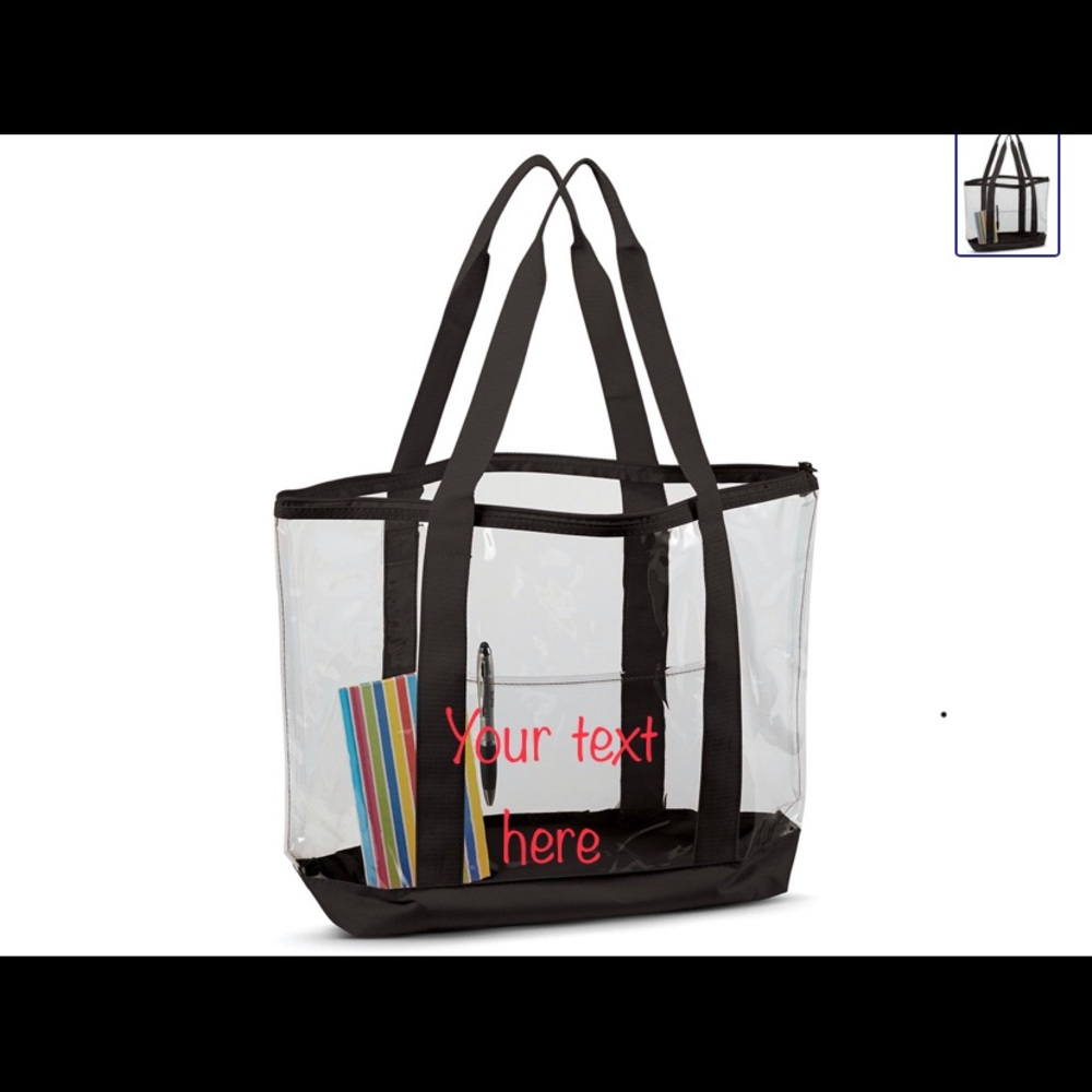 Large  personalized tote bag